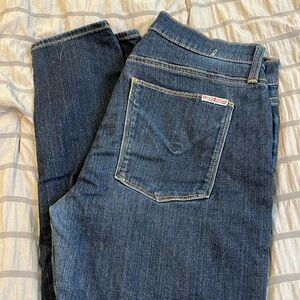 Dark wash skinny Hudson jeans